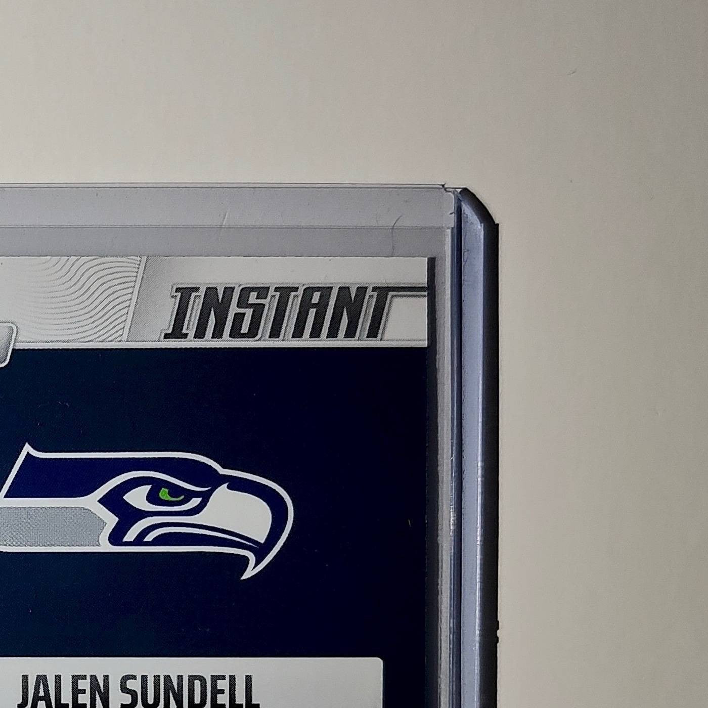 Jalen Sundell 2026 Panini NFL Super Bowl LIX Champions #13 Card Seattle Seahawks