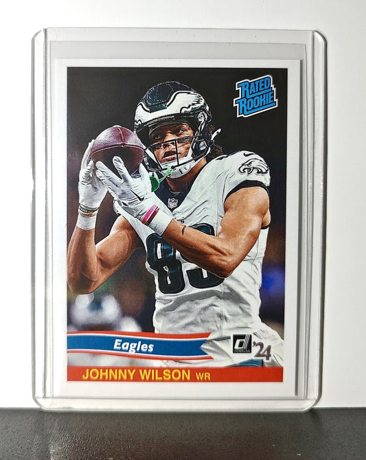 Johnny Wilson Rookie 2024 Panini Rated Rookie Retro NFL #44 Buccaneers 1 of 890