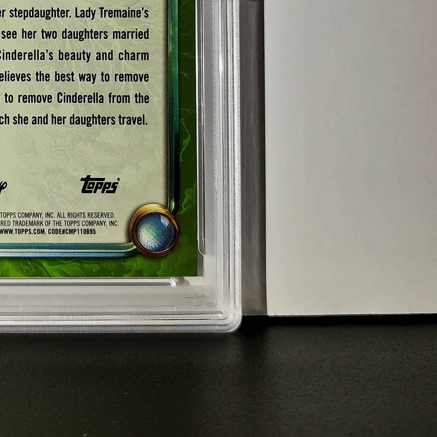 Lady Tremaine 2025 Topps Disney Wonder #173 Card Cinderella PSA 8