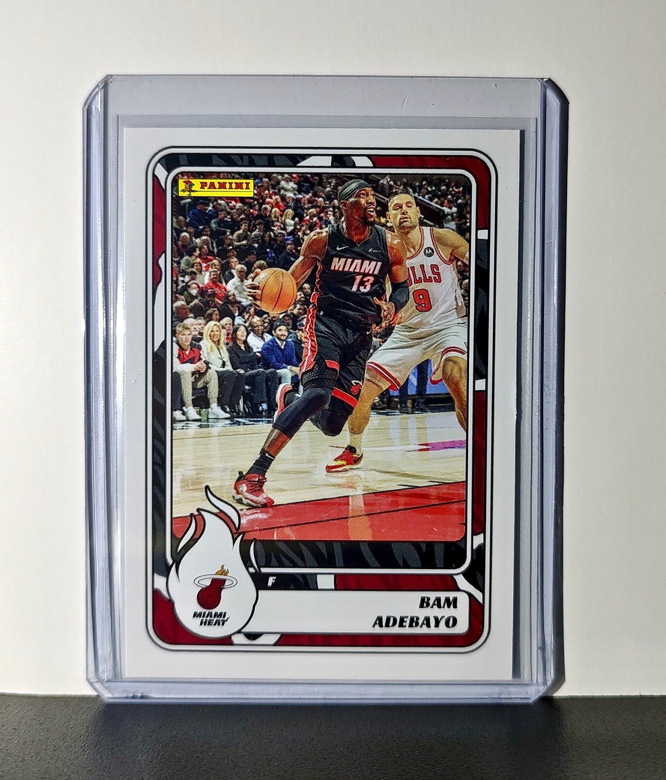 Bam Adebayo 2024-25 Panini NBA #16 Sticker Card Miami Heat