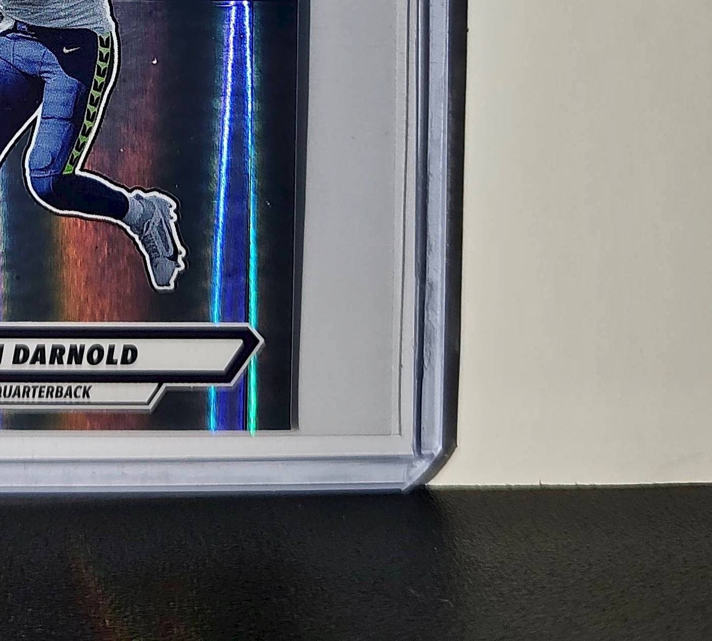 Sam Darnold 2025 Panini NFL #535 Foil Sticker Seattle Seahawks