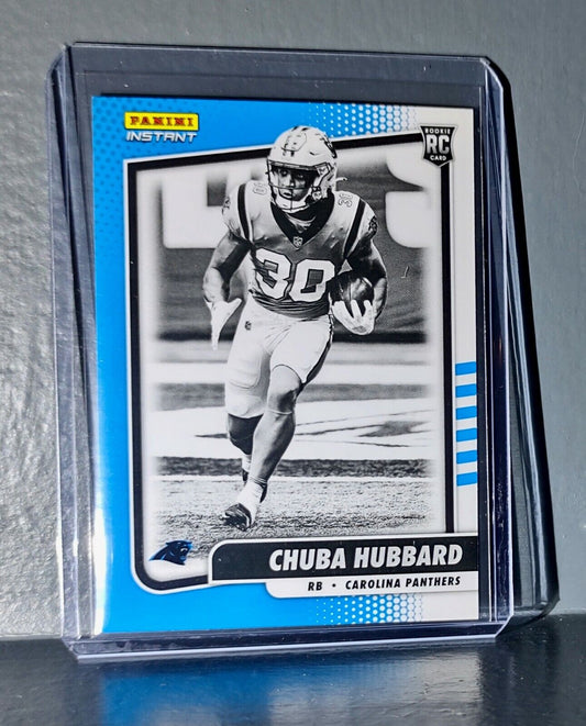 Chuba Hubbard 2021 Panini NFL Black and White Rookies #31 Card 1/2728