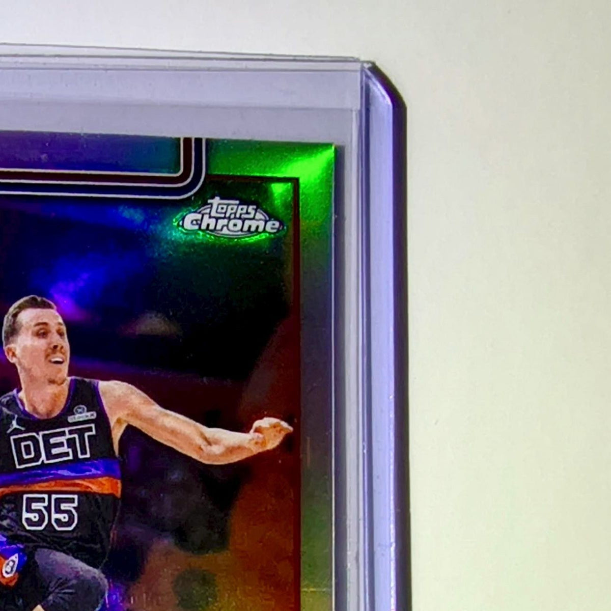Duncan Robinson 2025-26 NBA Topps Chrome Update Refractor #136 Card Pistons