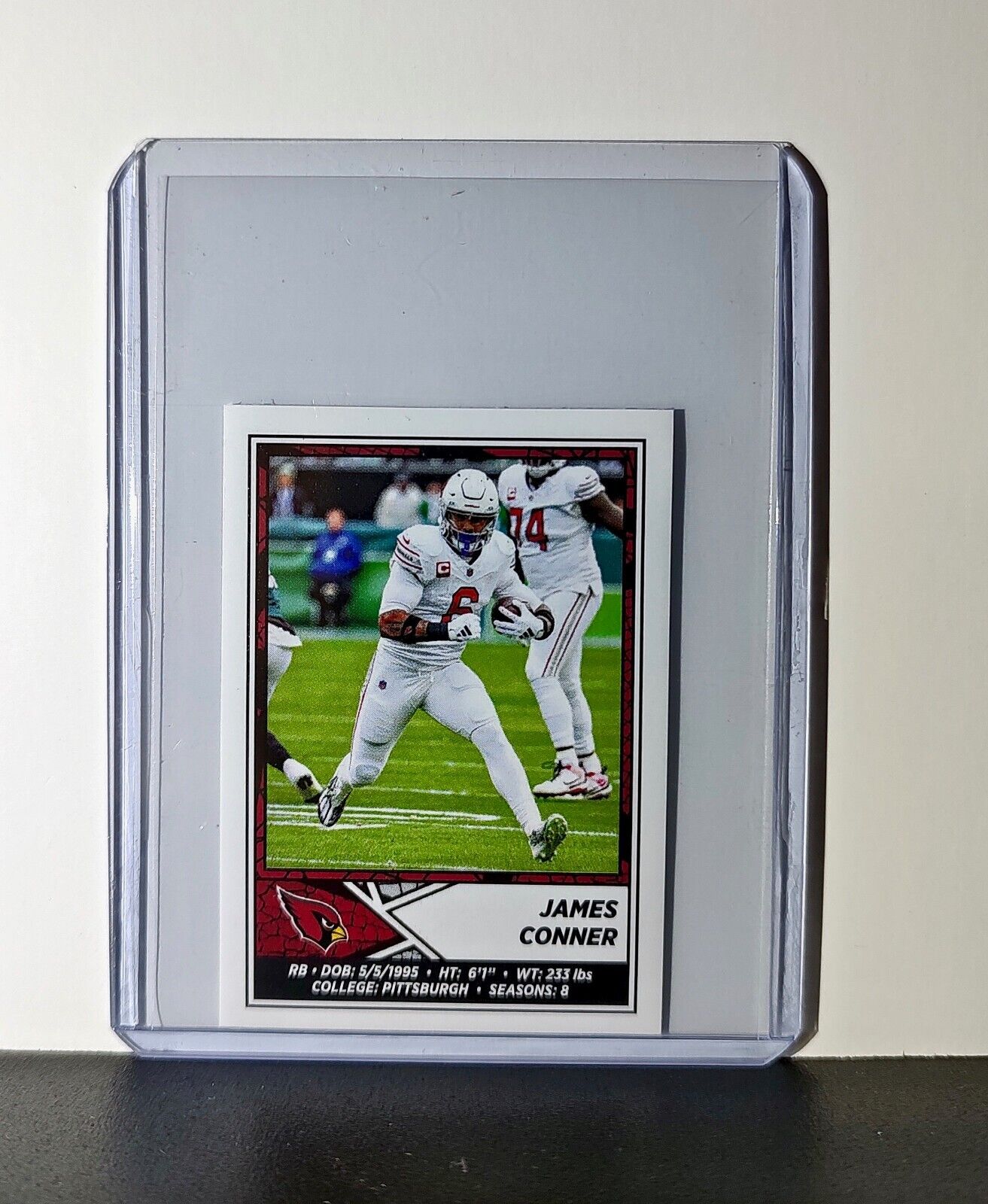 James Conner 2024 Panini NFL Sticker #492 Arizona Cardinals