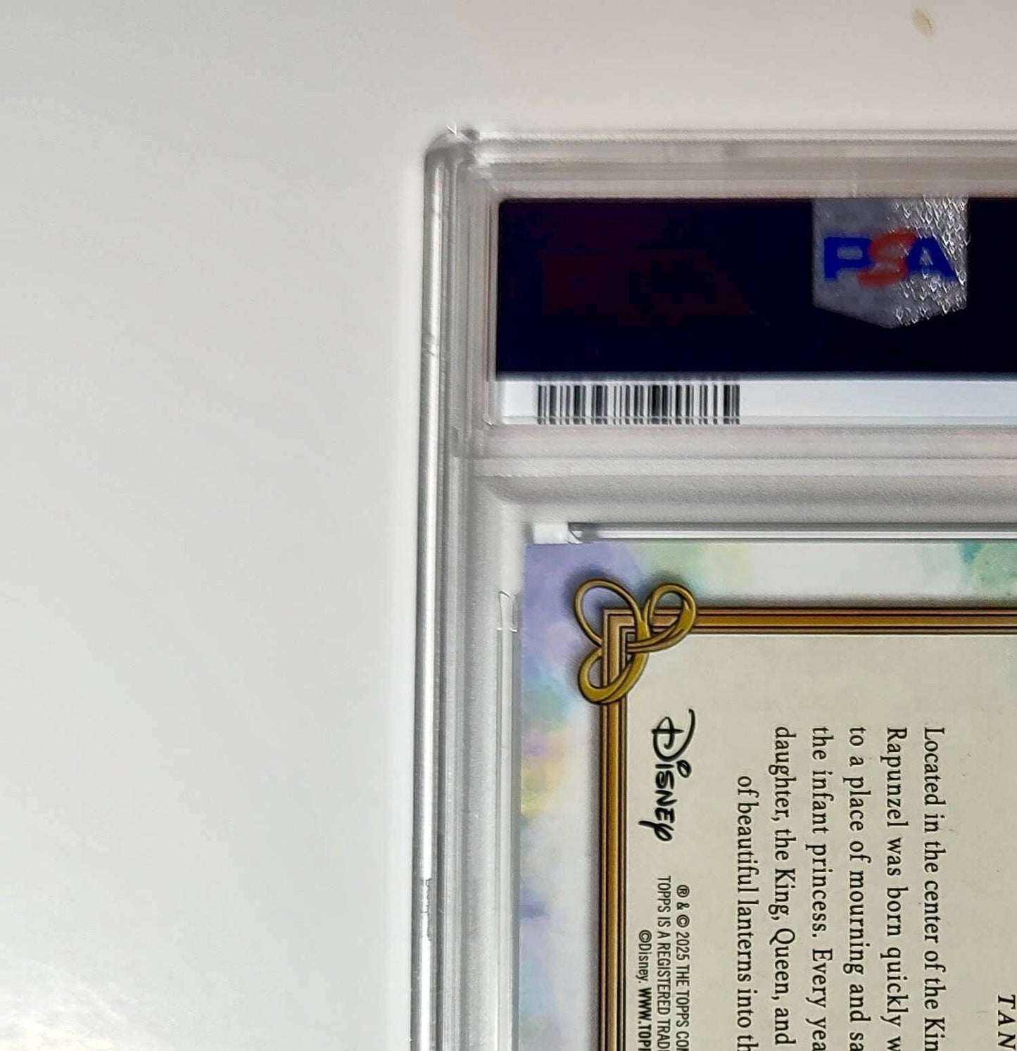 Corona Castle 2025 Topps Disney #C-16 Card Tangled PSA 9