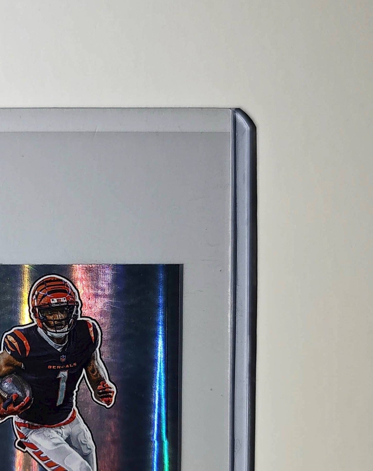 Ja'Marr Chase 2025 Panini NFL #123 Foil Sticker Bengals