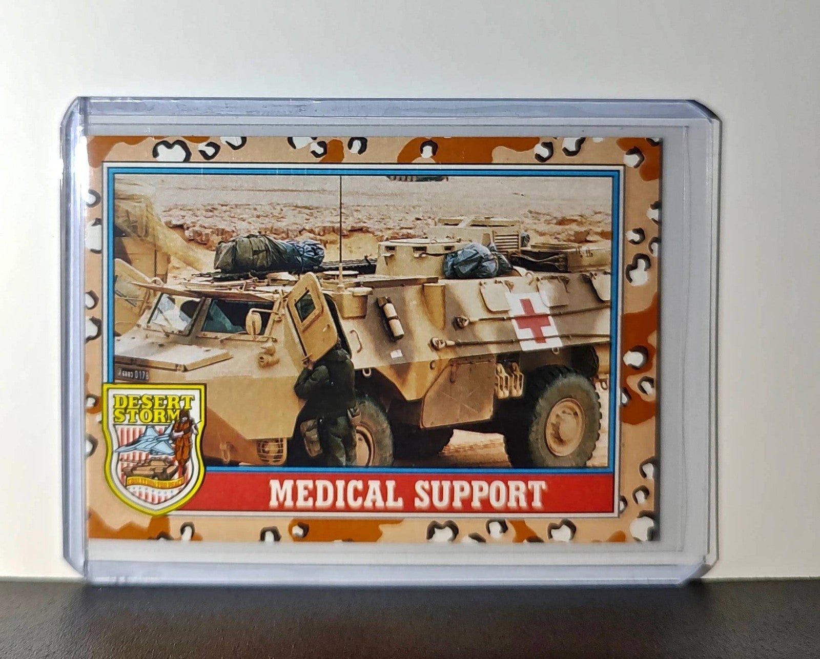 Medical Support 1991 Topps Desert Storm #153 Card