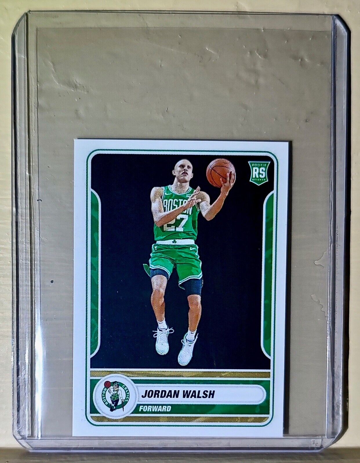 2023-24 Jordan Walsh Panini NBA Basketball #124 Sticker Boston Celtics