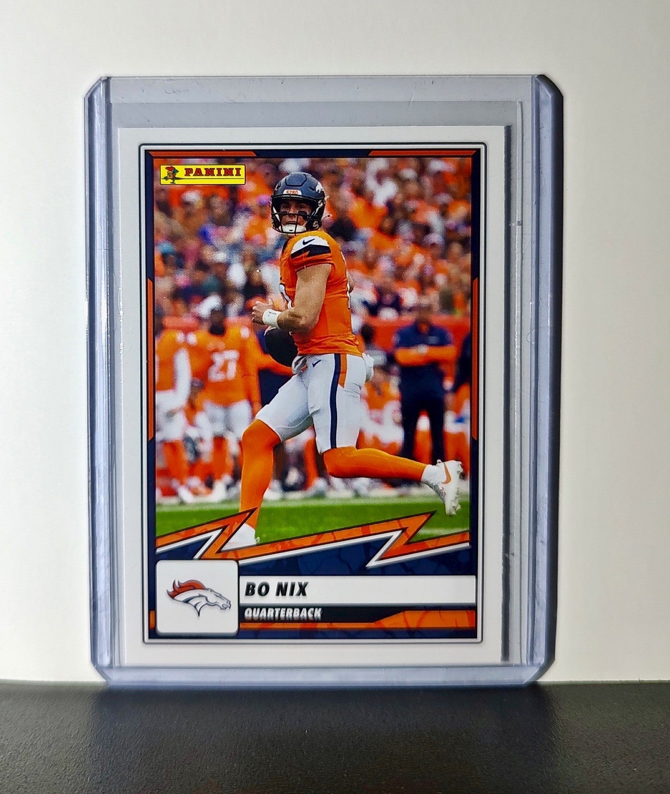 Bo Nix 2025 Panini NFL #36 Sticker Card Denver Broncos