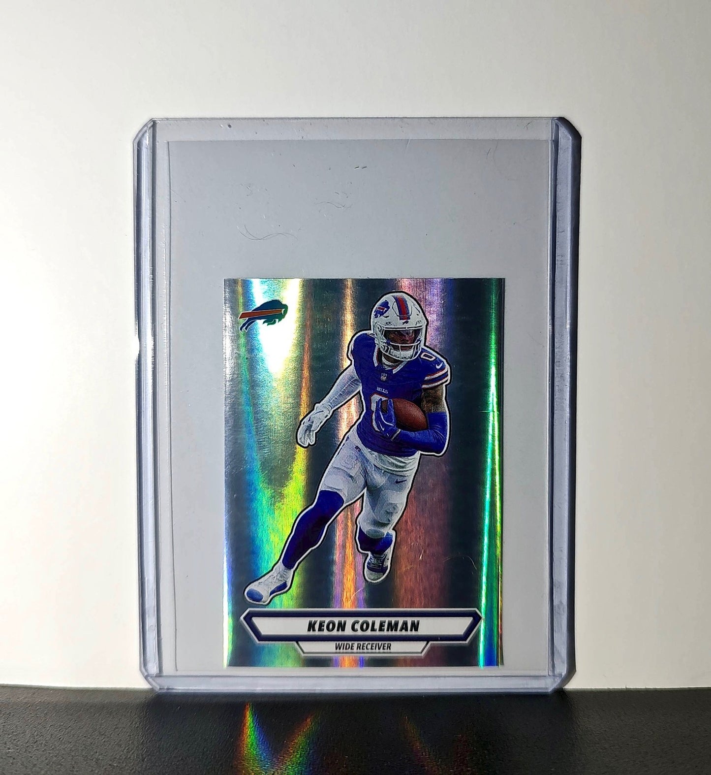 Keon Coleman 2025 Panini NFL #53 Foil Sticker Buffalo Bills