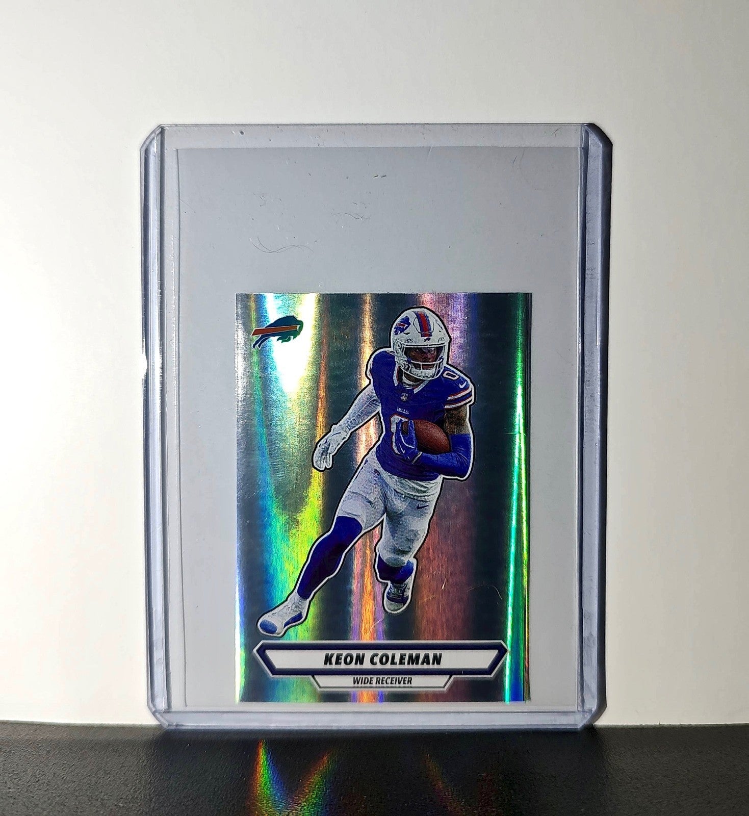 Keon Coleman 2025 Panini NFL #53 Foil Sticker Buffalo Bills