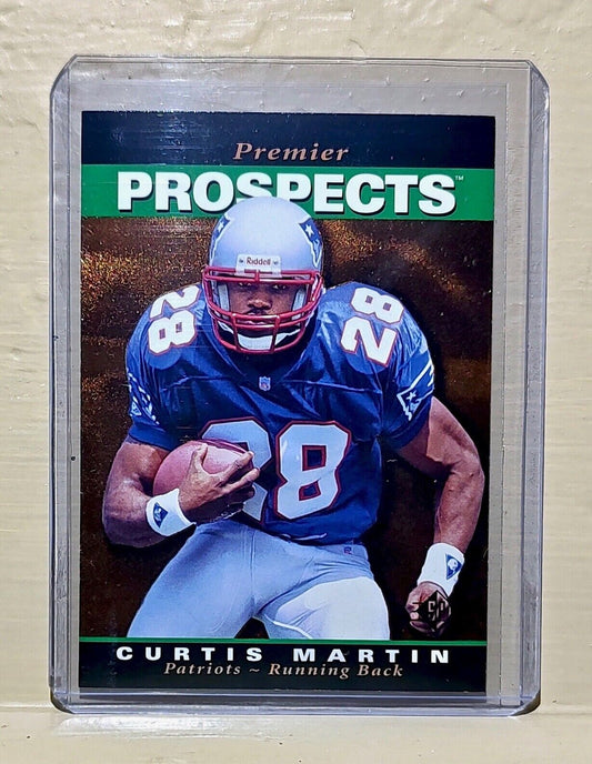 1995 Curtis Martin Upper Deck Premier Prospects #18 NFL Trading Card Patriots