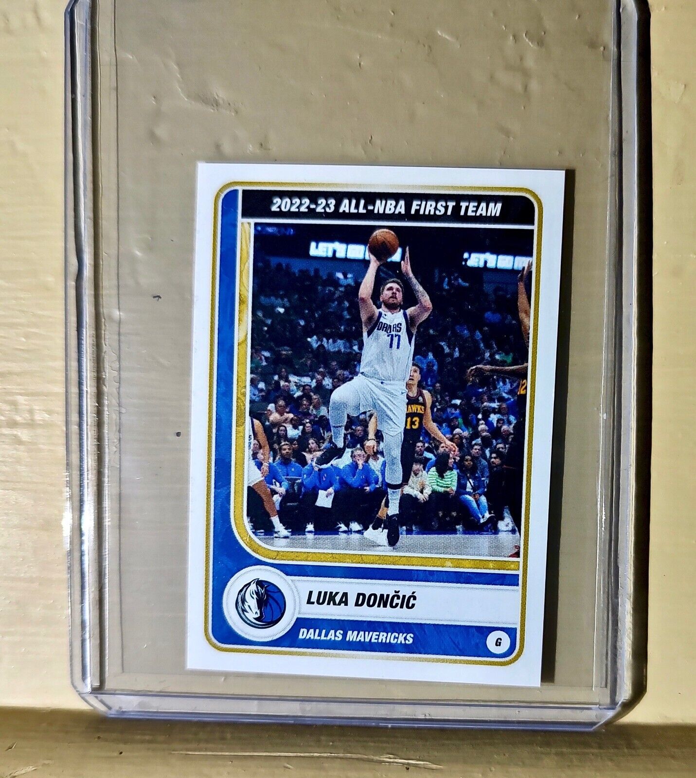 Luka Dončić 2023-24 Panini NBA Basketball #5 Sticker All-NBA 1st team