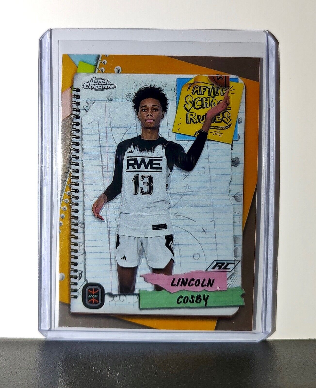 Lincoln Cosby Rookie 2023-24 Topps Chrome Overtime ASR-24 After School Rules RWE