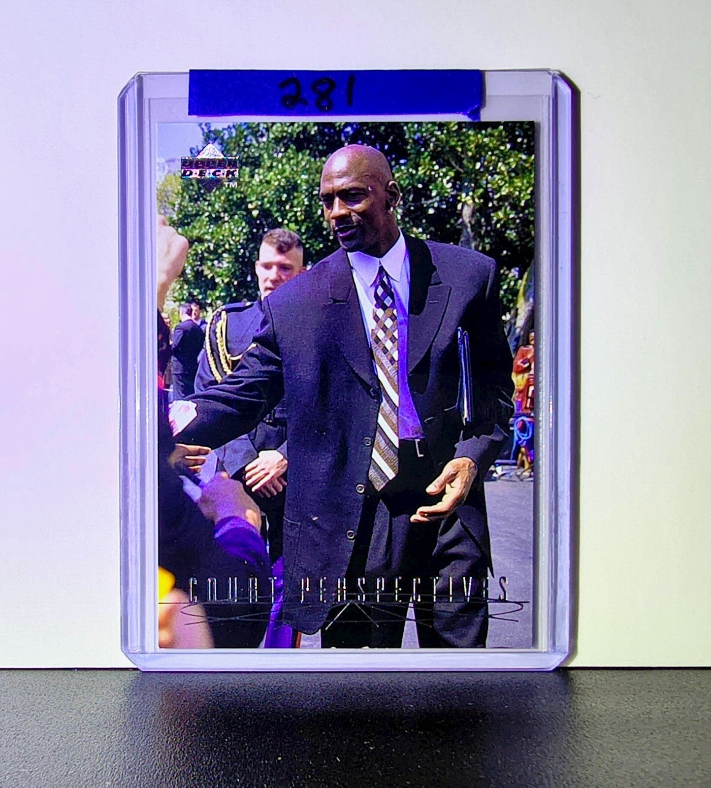 Michael Jordan 1997-98 Upper Deck Court Perspectives #165 Card Chicago Bulls