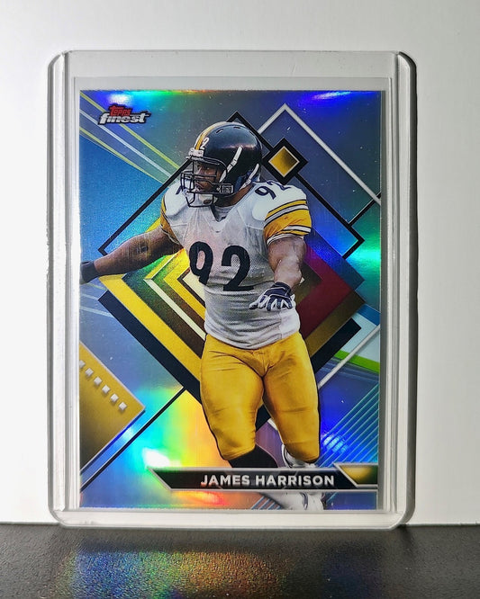 James Harrison Refractor 2023 Topps Finest NFL #231 Card Pittsburgh Steelers
