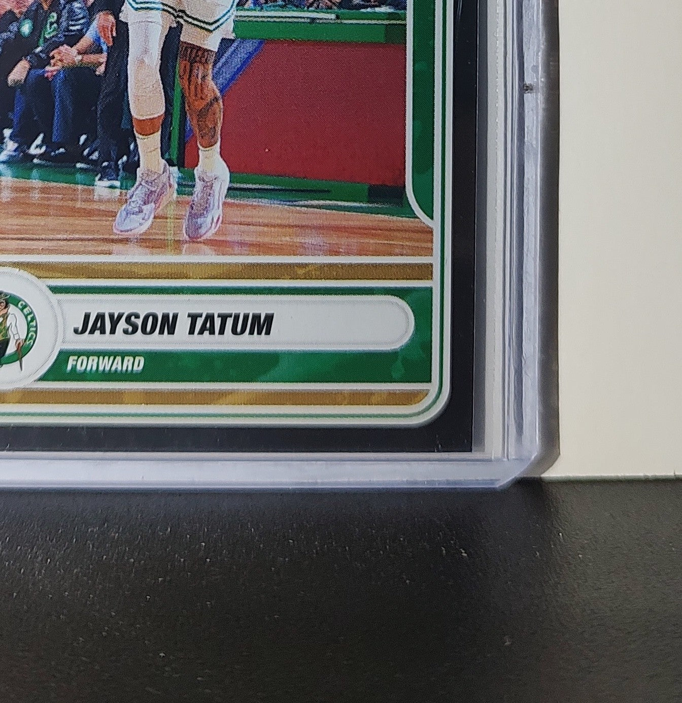 Jayson Tatum 2023-24 Panini NBA Sticker Foil Card #17 Boston Celtics