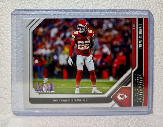 Trent McDuffie 2023 Panini NFL Superbowl Champions #29 Card Kansas City Chiefs