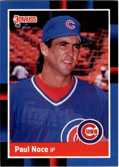 1988 Paul Noce Donruss Baseball Card #315