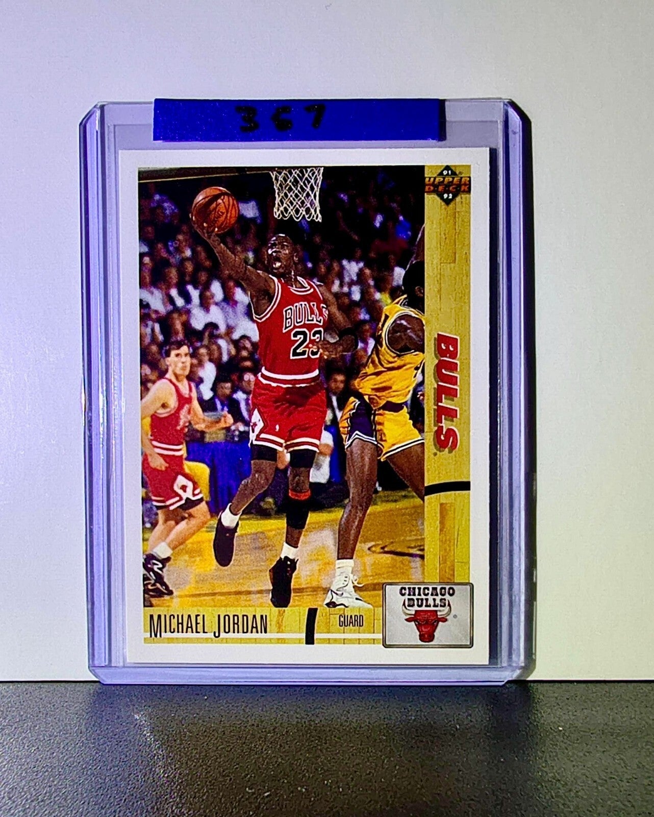 Michael Jordan 1991-92 Upper Deck #44 Basketball Card Chicago Bulls
