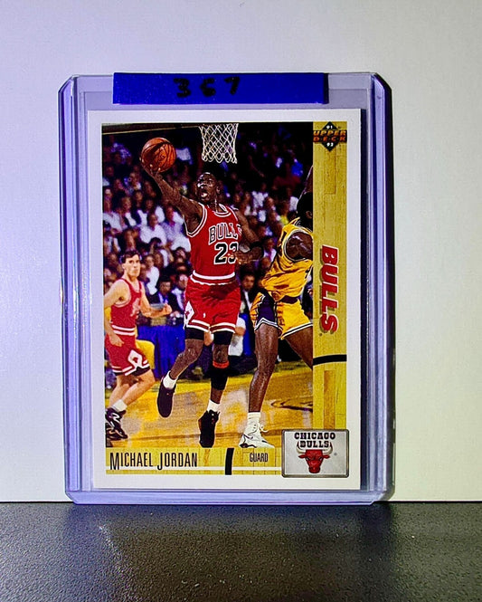 Michael Jordan 1991-92 Upper Deck #44 Basketball Card Chicago Bulls