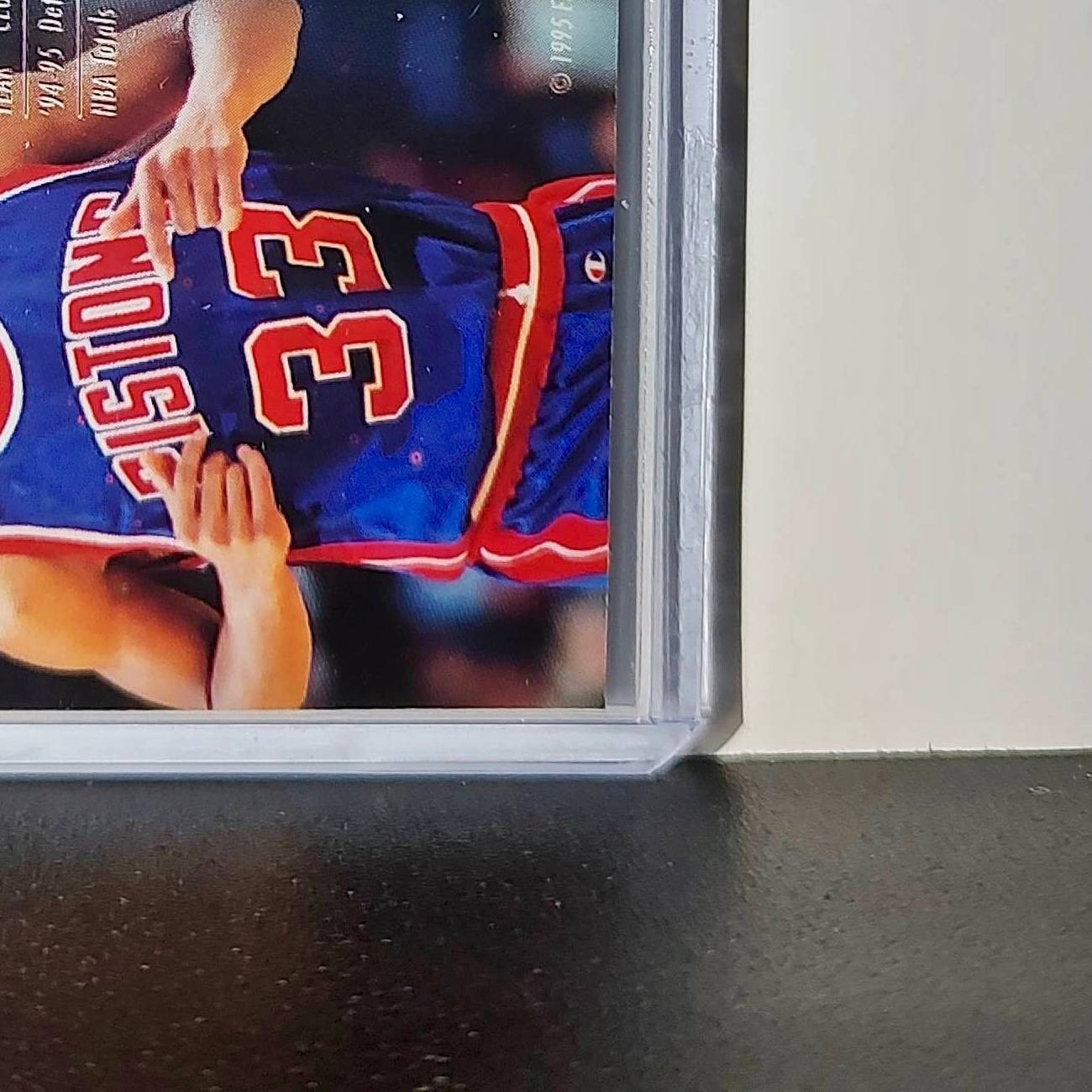 Grant Hill 1995-96 Flair NBA #37 Card Detroit Pistons