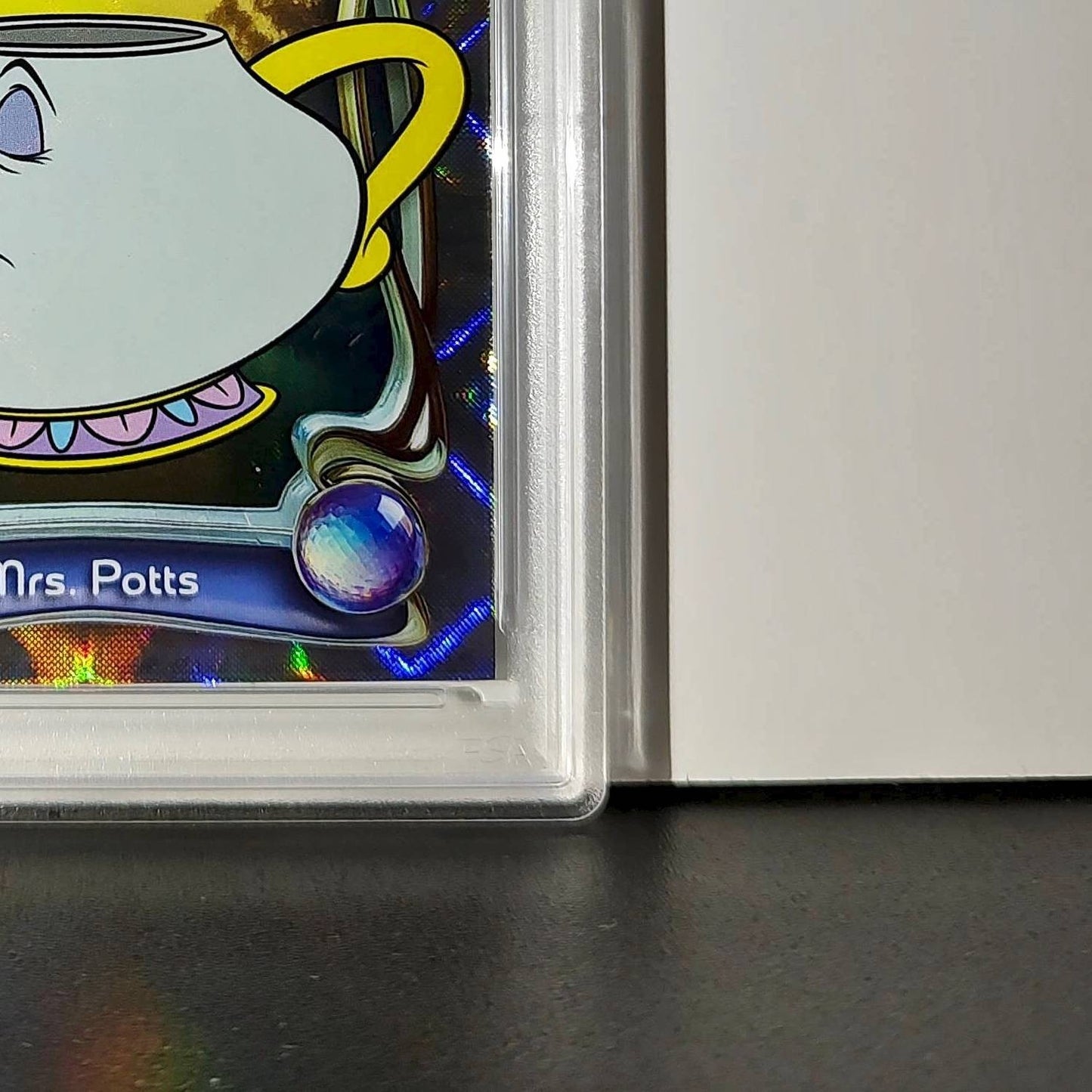 Mrs. Potts 2025 Topps Disney #48 Winter Variant Card Beauty and the Beast PSA 9