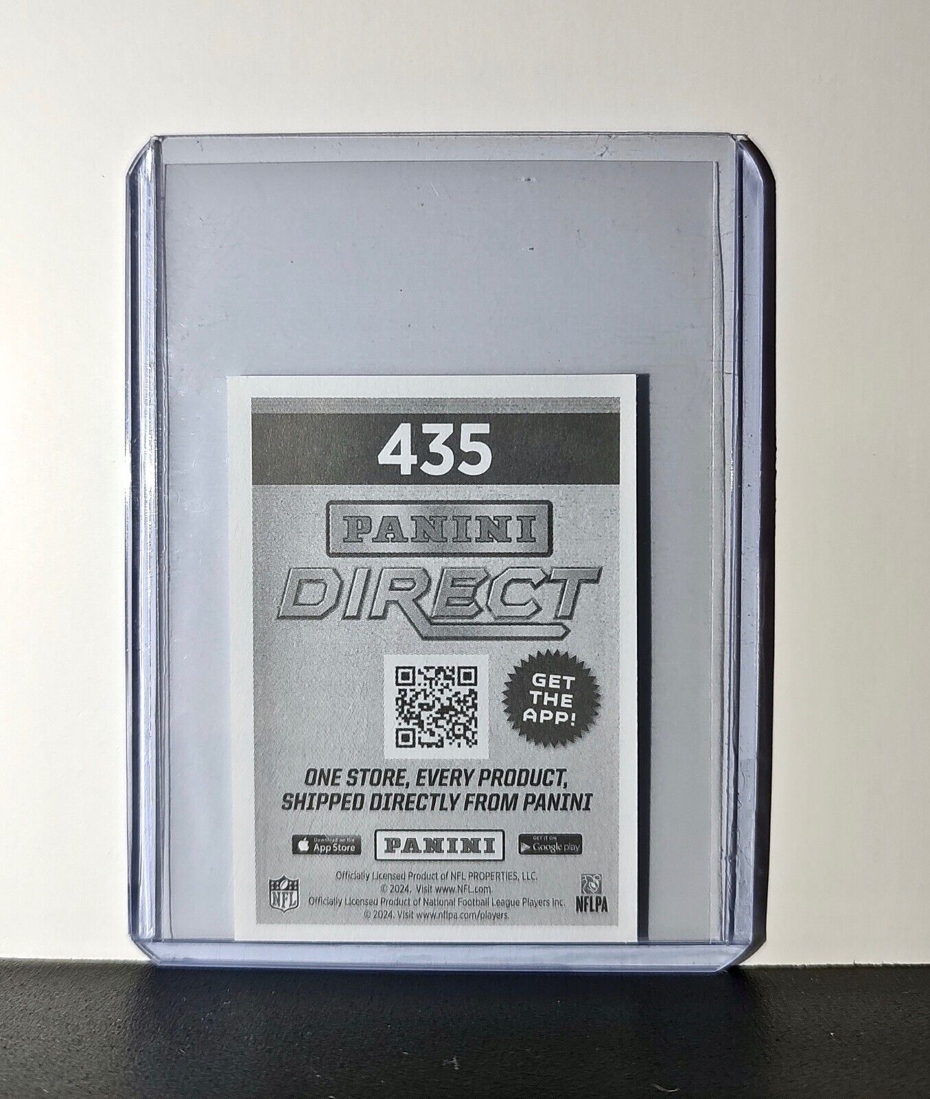 Nate Landman 2024 Panini NFL Sticker #435 Atlanta Falcons