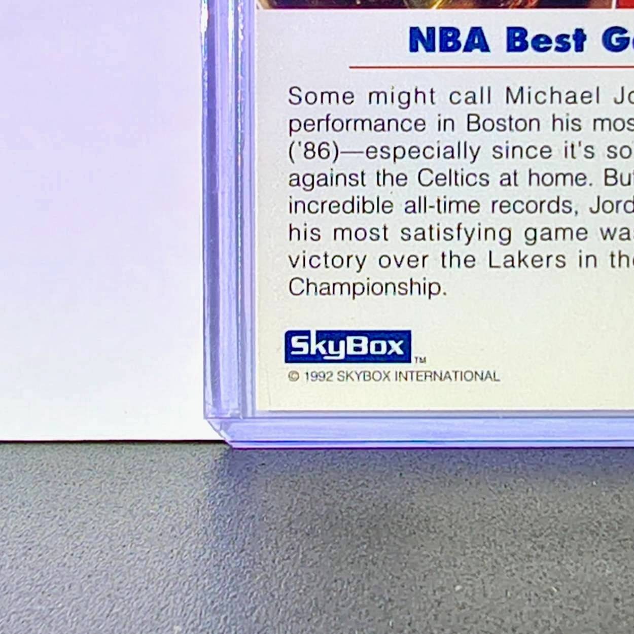 Michael Jordan 1992-93 Skybox USA Basketball #40 Basketball Card Chicago Bulls