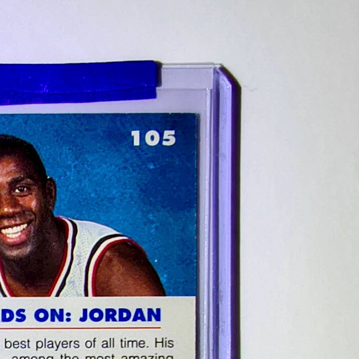 Michael Jordan Magic Johnson 1992-93 Skybox USA Basketball #105 Card Bulls