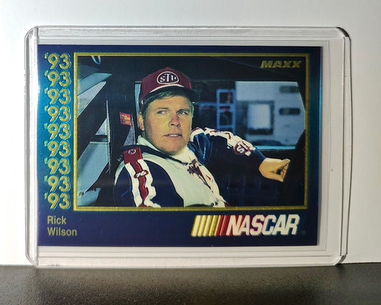 Rick Wilson 1993 Maxx Premier Plus Racing #44 NASCAR Card Petty Enterprises