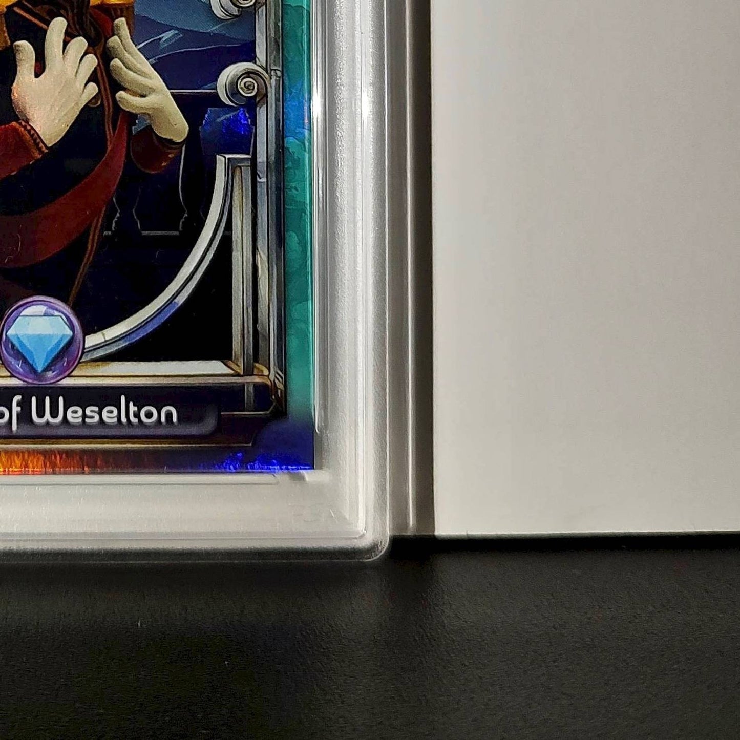 Duke of Weselton 2025 Topps Disney Wonder #148 Diamond Card Frozen PSA 7