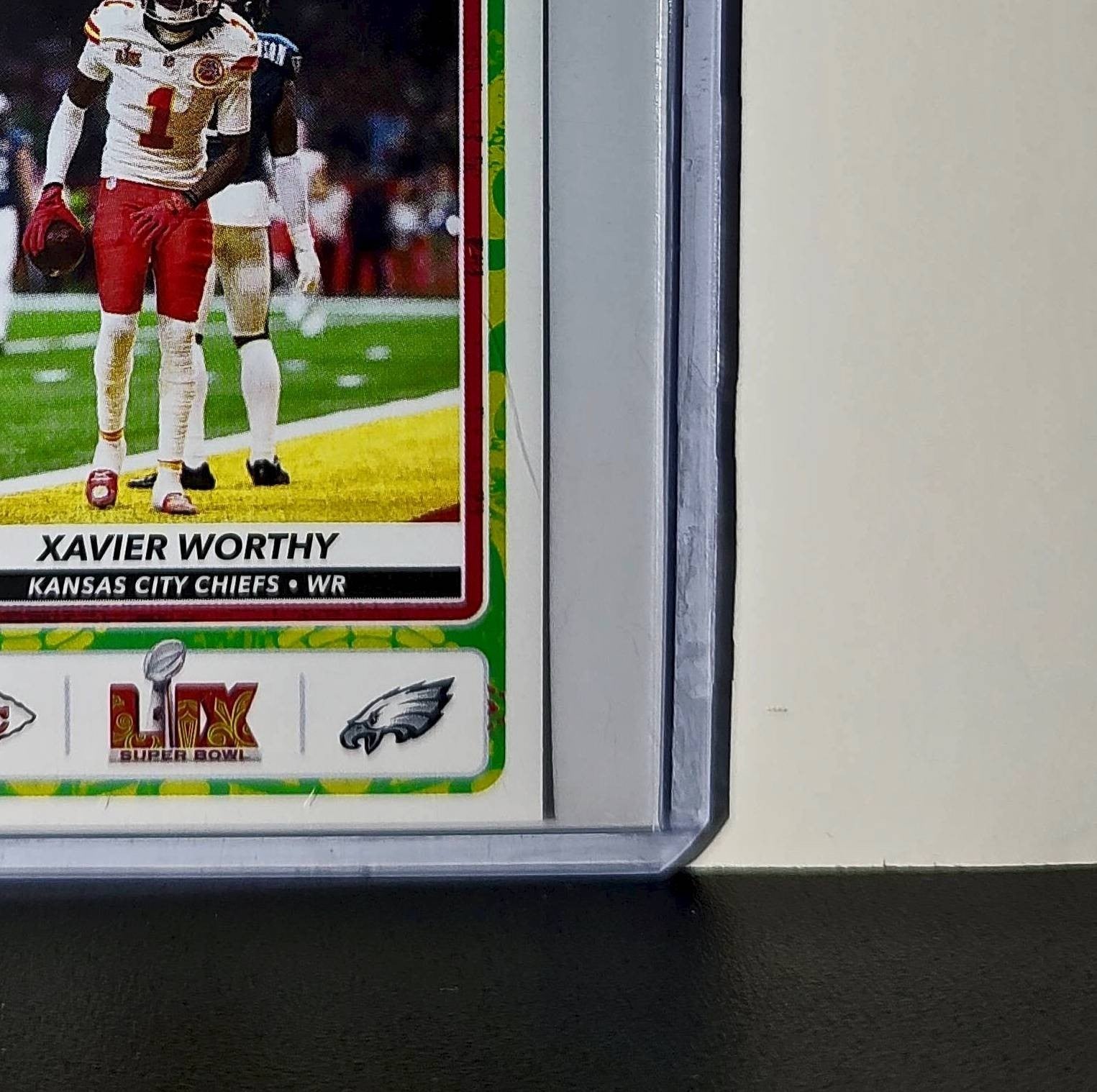 Xavier Worthy 2025 Panini NFL Super Bowl LIV #33 Sticker