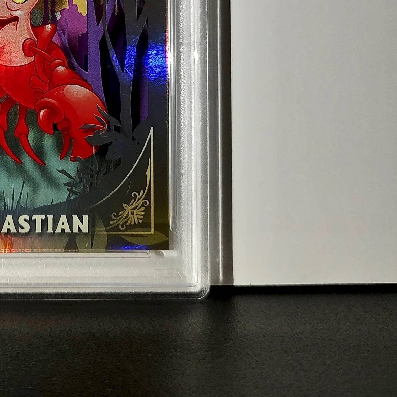 Sebastian 2025 Topps Disney #FF-10 Furry Friends Card The Little Mermaid PSA 8