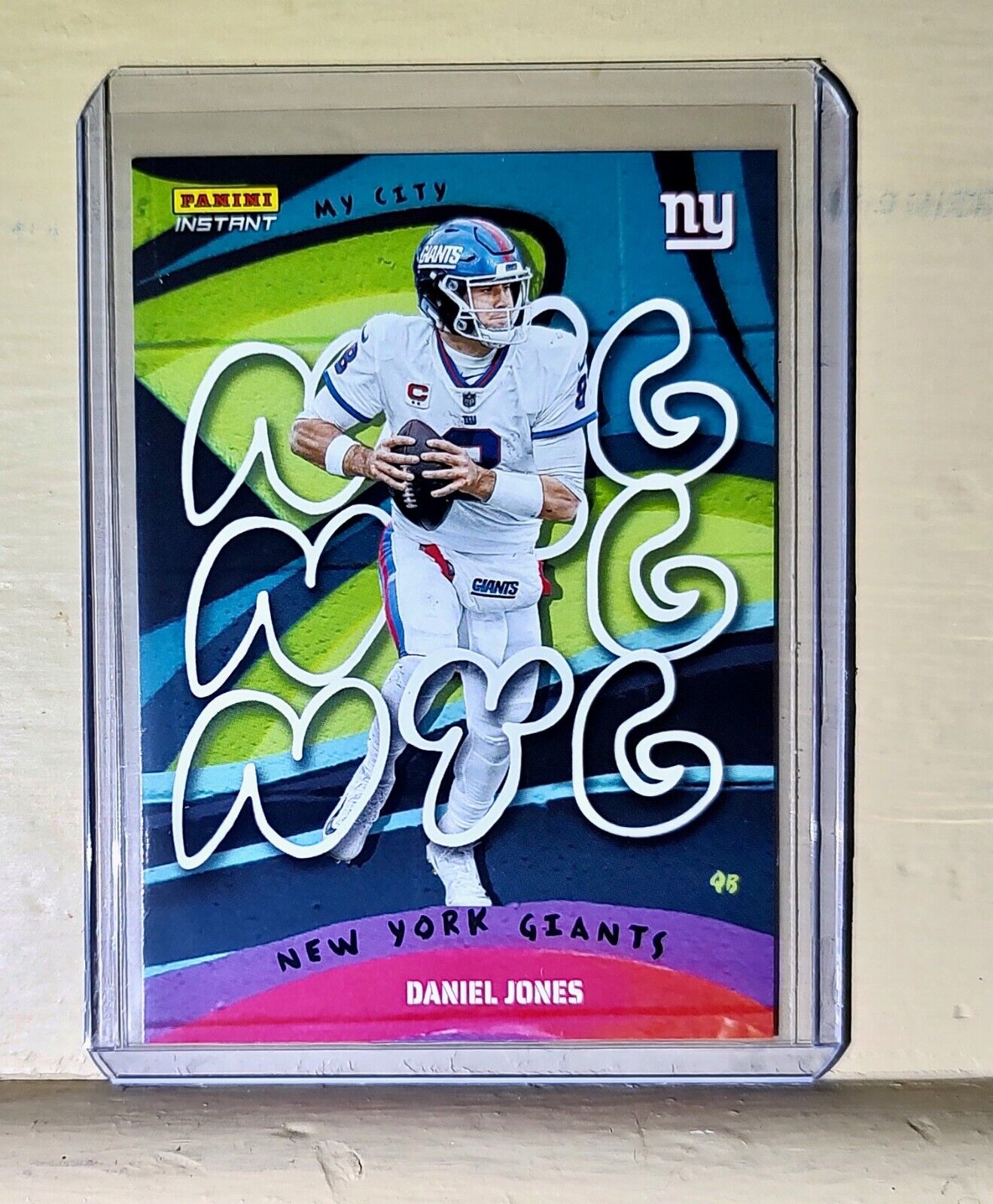 Daniel Jones 2022 Panini NFL MyCity #24 Football Card 1/1860