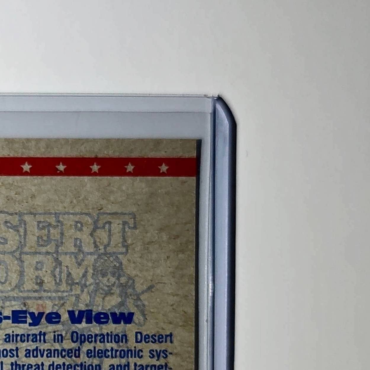 Pilot’s-Eye View 1991 Topps Desert Storm #24 Card