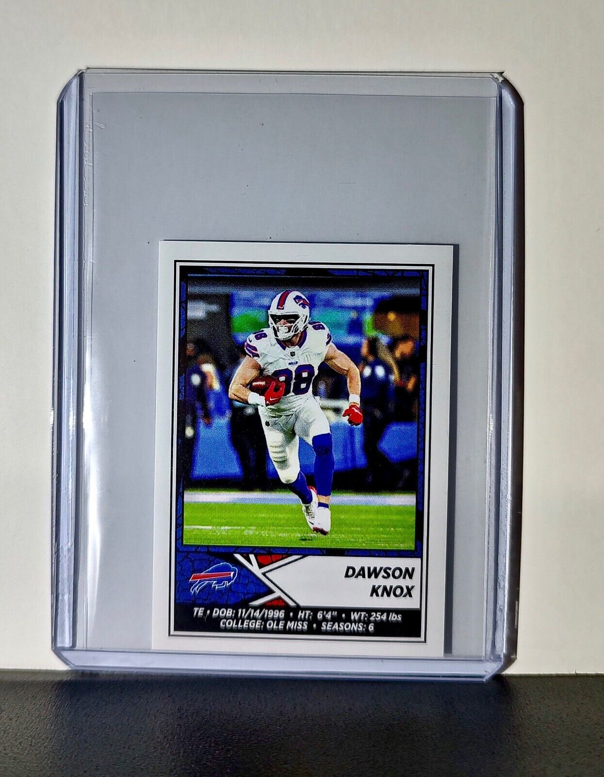 Dawson Knox 2024 Panini NFL Sticker #46 Buffalo Bills