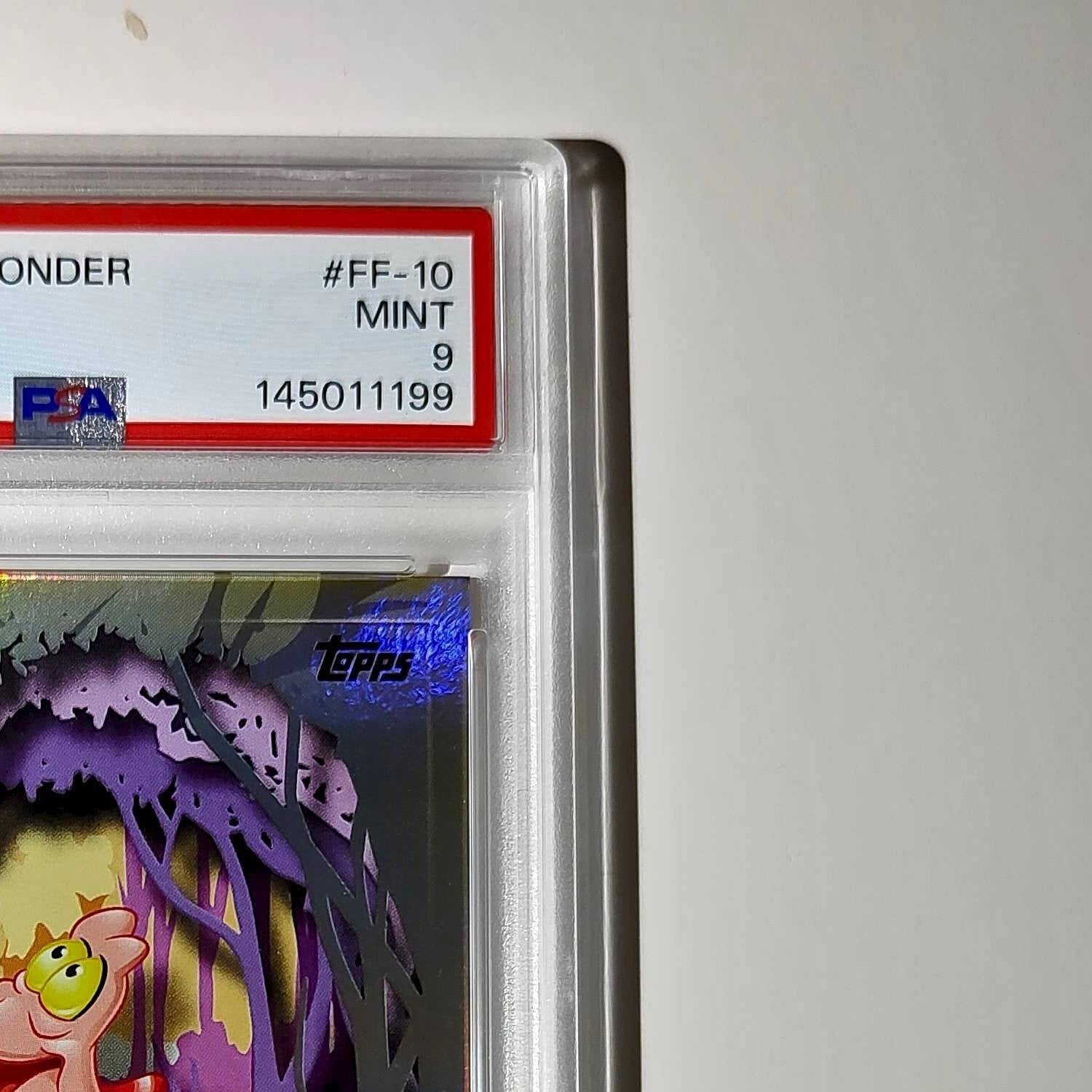 Sebastian 2025 Topps Disney #FF-10 Furry Friends Card The Little Mermaid PSA 9