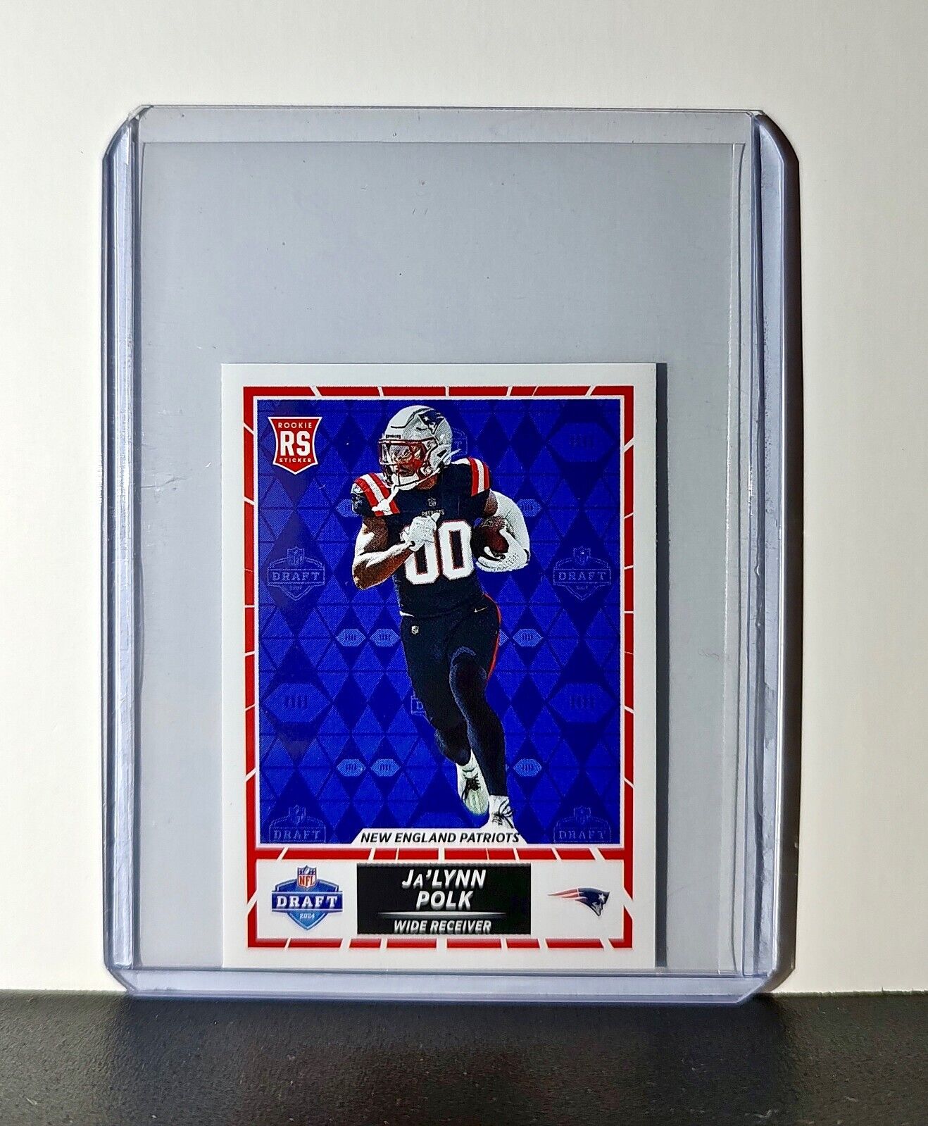 Ja'Lynn Polk Rookie 2024 Panini NFL Sticker #561 NFL Draft New England Patriots