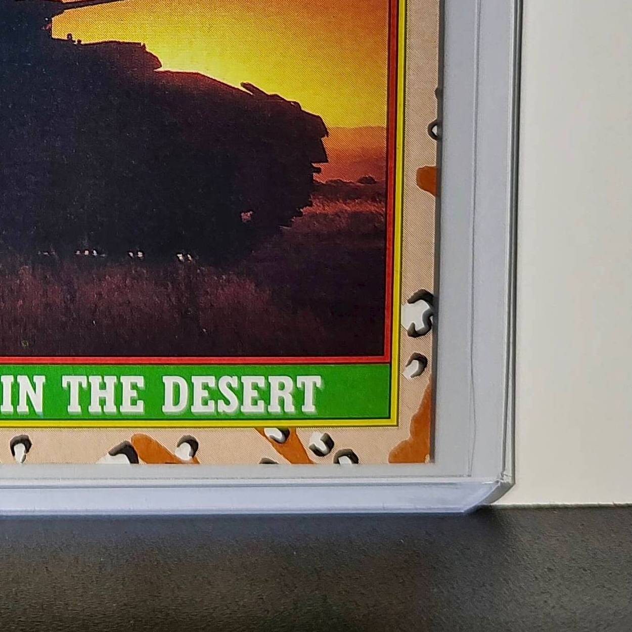 Dawn in the Desert 1991 Topps Desert Storm #83 Card
