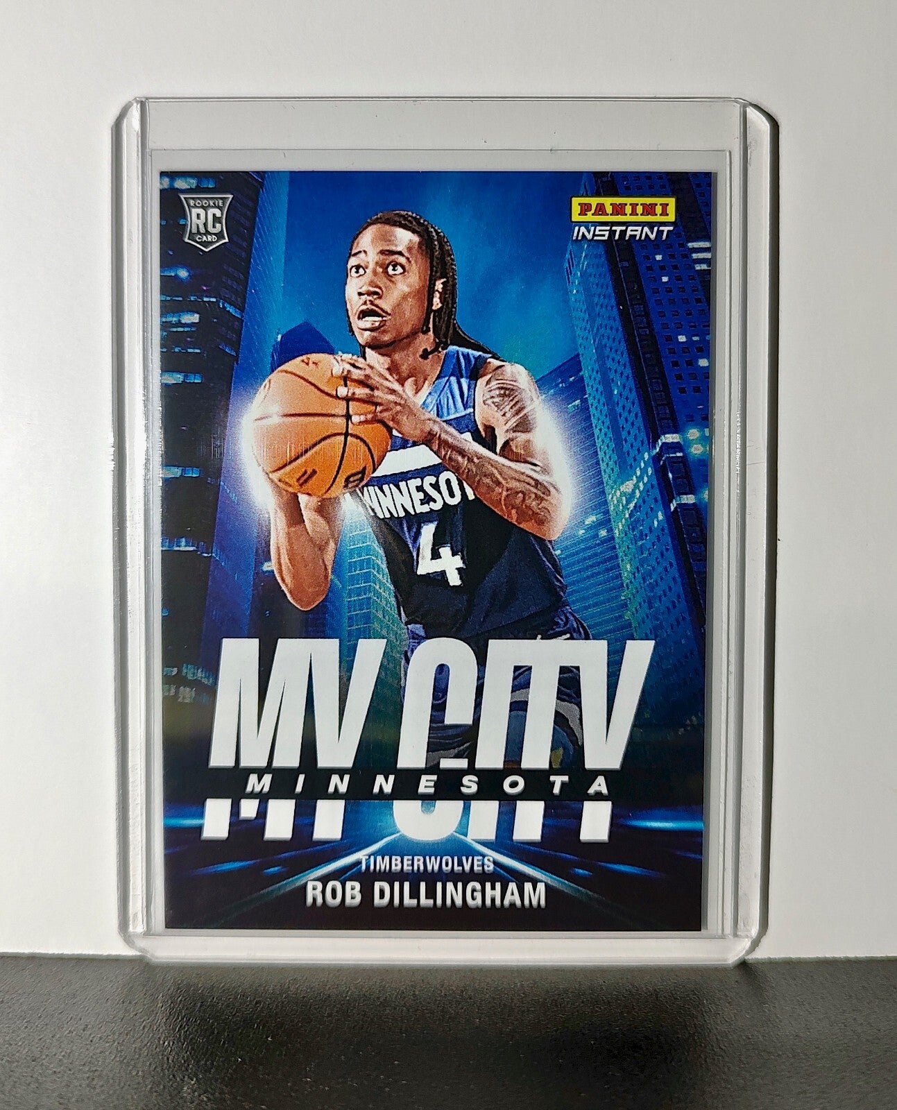Rob Dillingham Rookie 2024-25 Panini MyCity NBA #25 Card Timberwolves 1/268