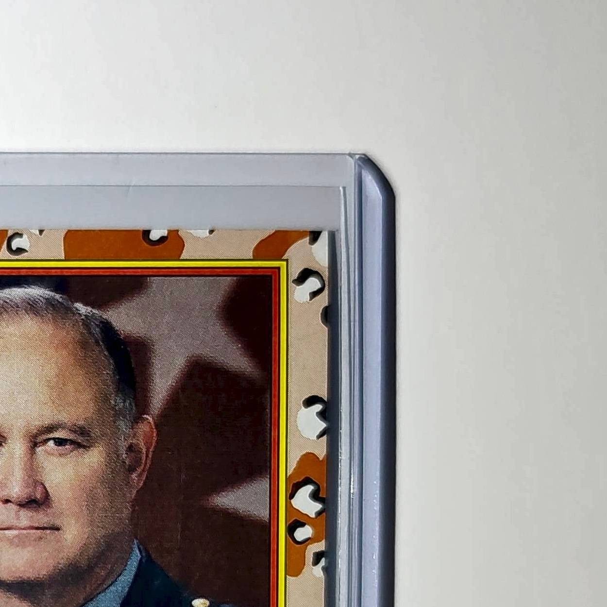 General H. Norman Schwarzkopf 1991 Topps Desert Storm #4 Card