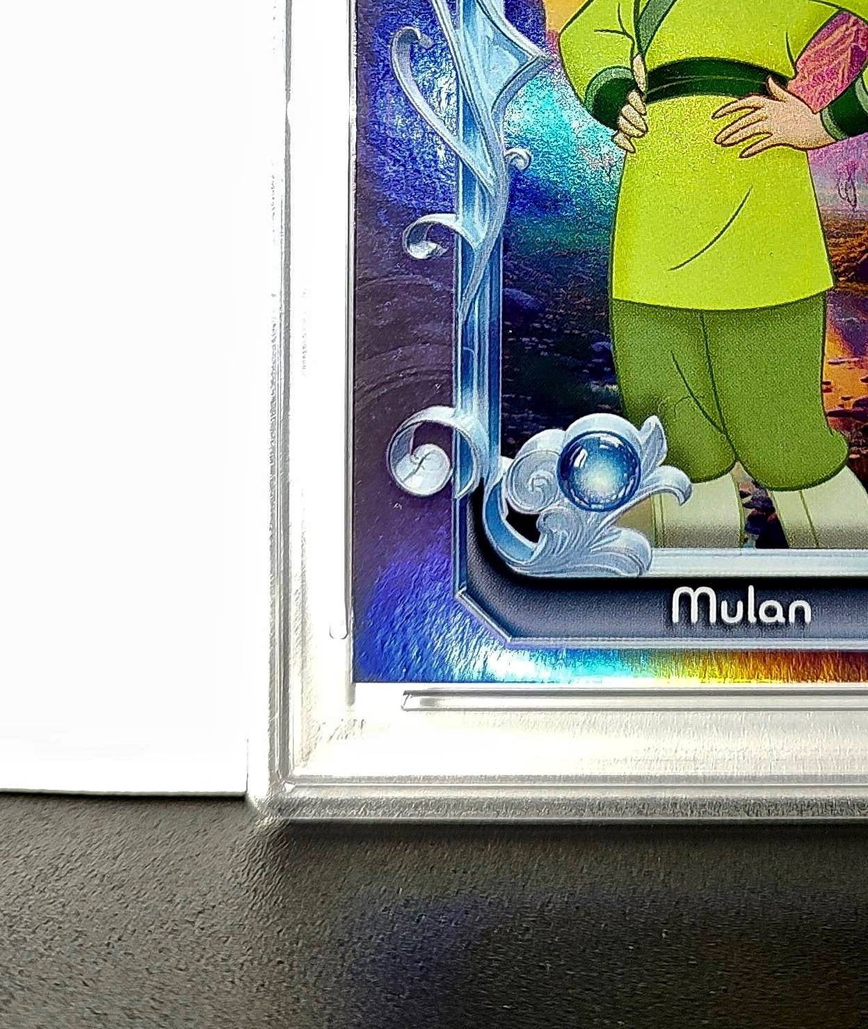 Mulan 2025 Topps Disney Cartoon Princess #158 Card Mulan PSA 10