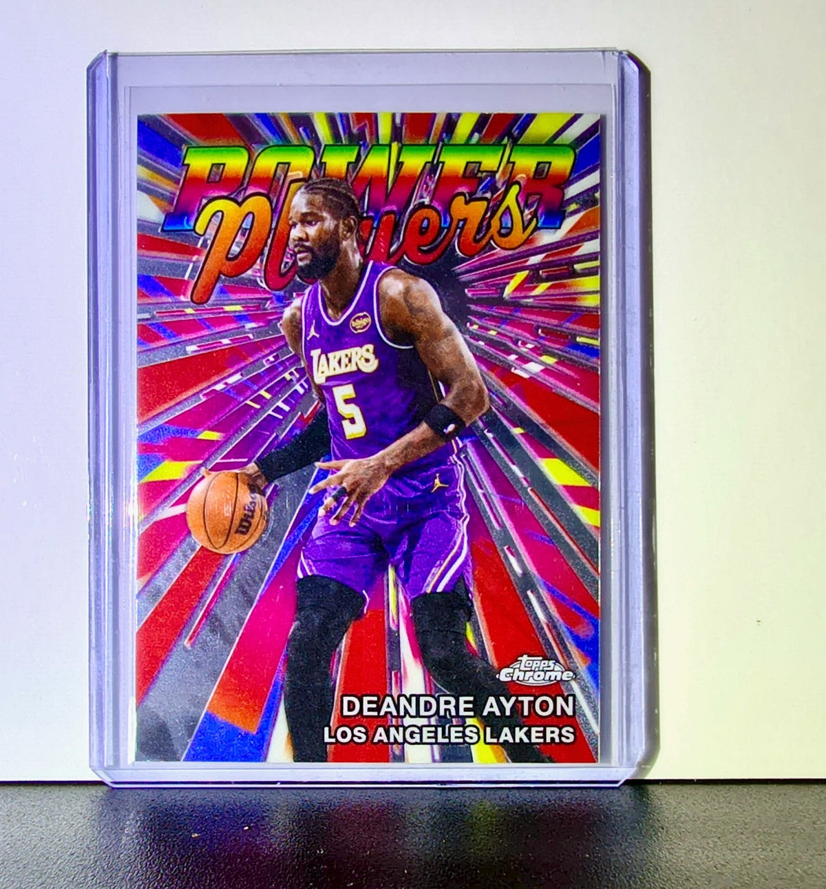 Deandre Ayton 2025-26 NBA Topps Chrome Update Power Players #PP-15 Card