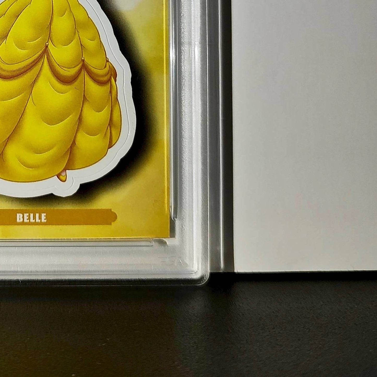 Belle 2025 Topps Disney #ES-13 Enchanted Sticker Card Beauty and the Beast PSA 9