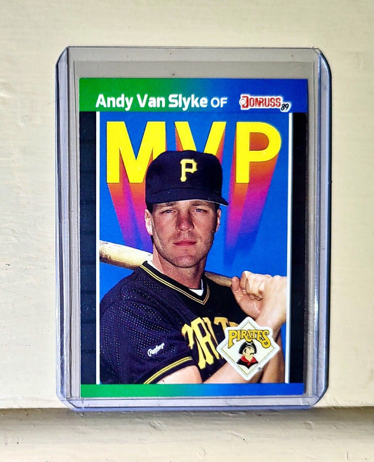 1989 Andy Van Slyke Donruss Baseball Card #BC-10