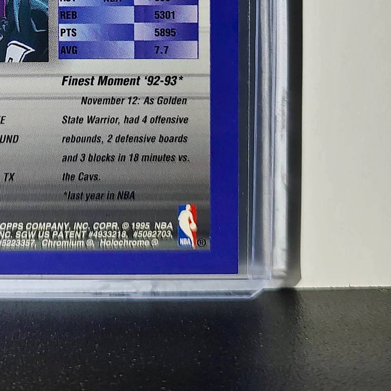 Alton Lister 1994-95 Topps Finest #297 Basketball Card