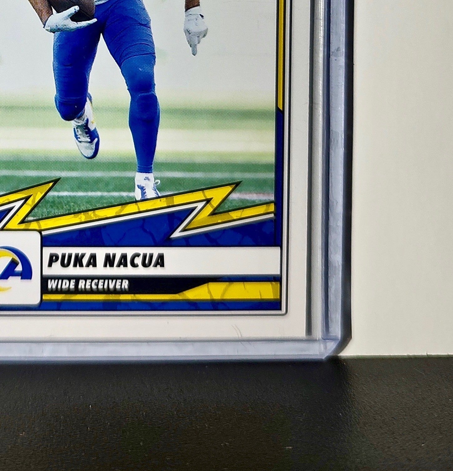 Puka Nacua 2025 Panini NFL #19 Sticker Card Los Angeles Rams