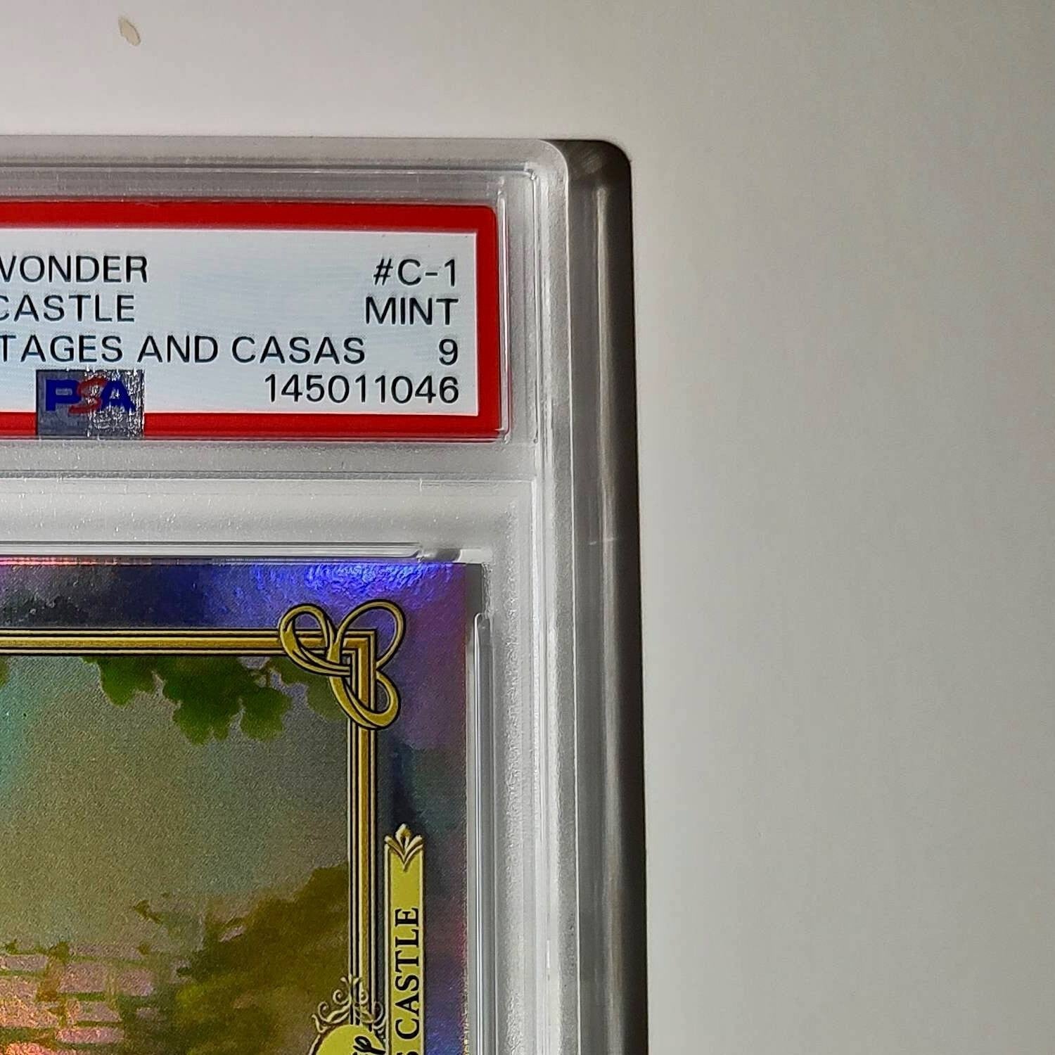 The Queen's Castle 2025 Topps Disney #C-1 Card PSA 9 MT
