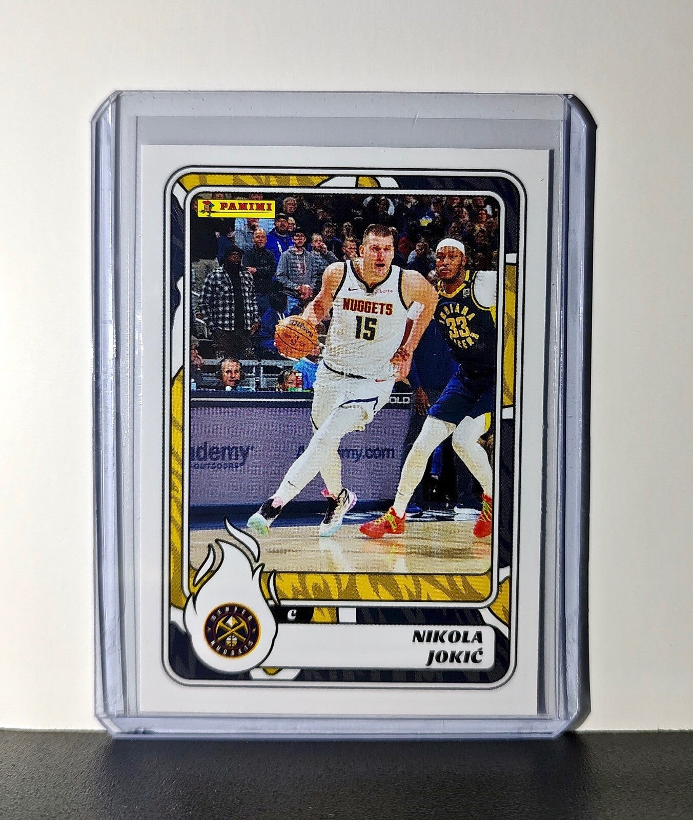 Nikola Jokić 2024-25 Panini NBA #1 Sticker Card Denver Nuggets